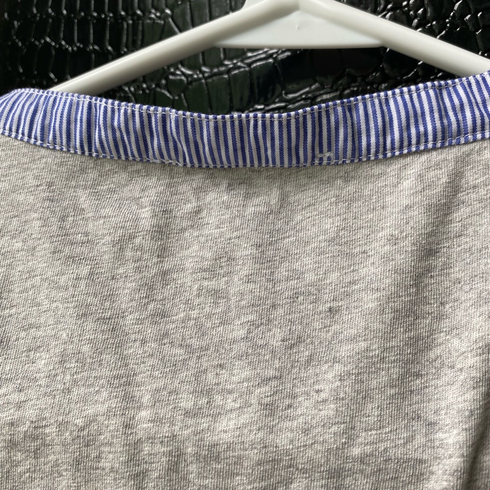 EUC J.Crew Womens Cotton Mixed Media
Henley Tank Top Sleeveless Button shirt - Picture 4 of 16